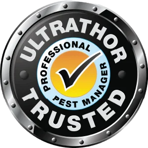 Ultrathor trusted professional termite manager badge